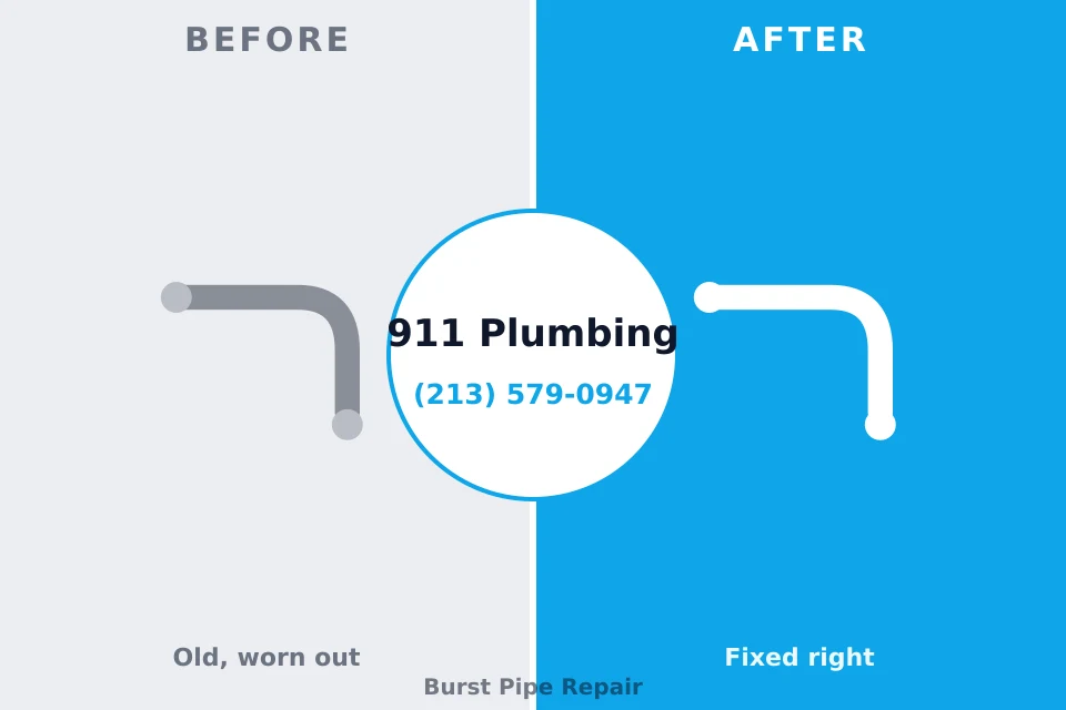 Before and after: plumbing company Pineville, KY